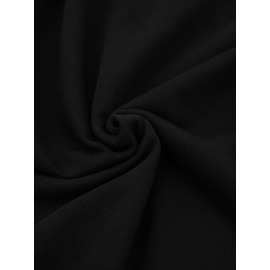 Mens Christmas Santa Claus Surfing Print Crew Neck Pullover Sweatshirts Winter