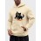 Mens Cartoon Cat Print Kangaroo Pocket Loose Drawstring Hoodies Winter